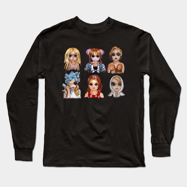 Big Eye pop stars Long Sleeve T-Shirt by Mikexkish